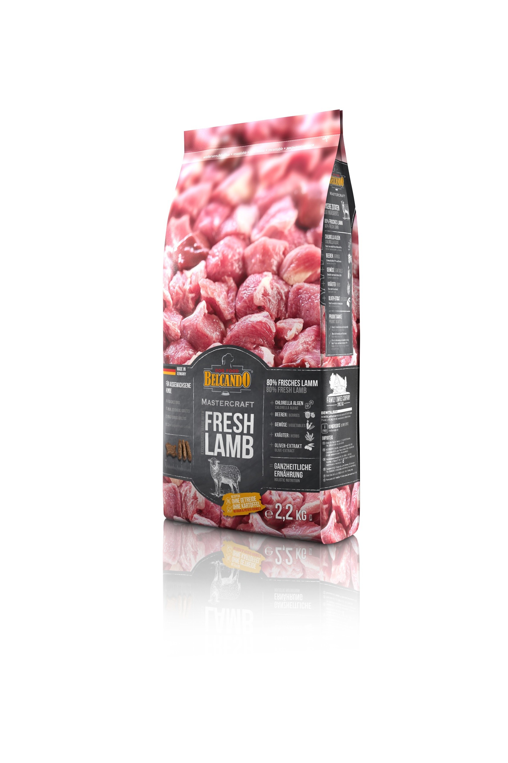 BELCANDO MASTERCRAFT FRESH- LAMB 2,2kg